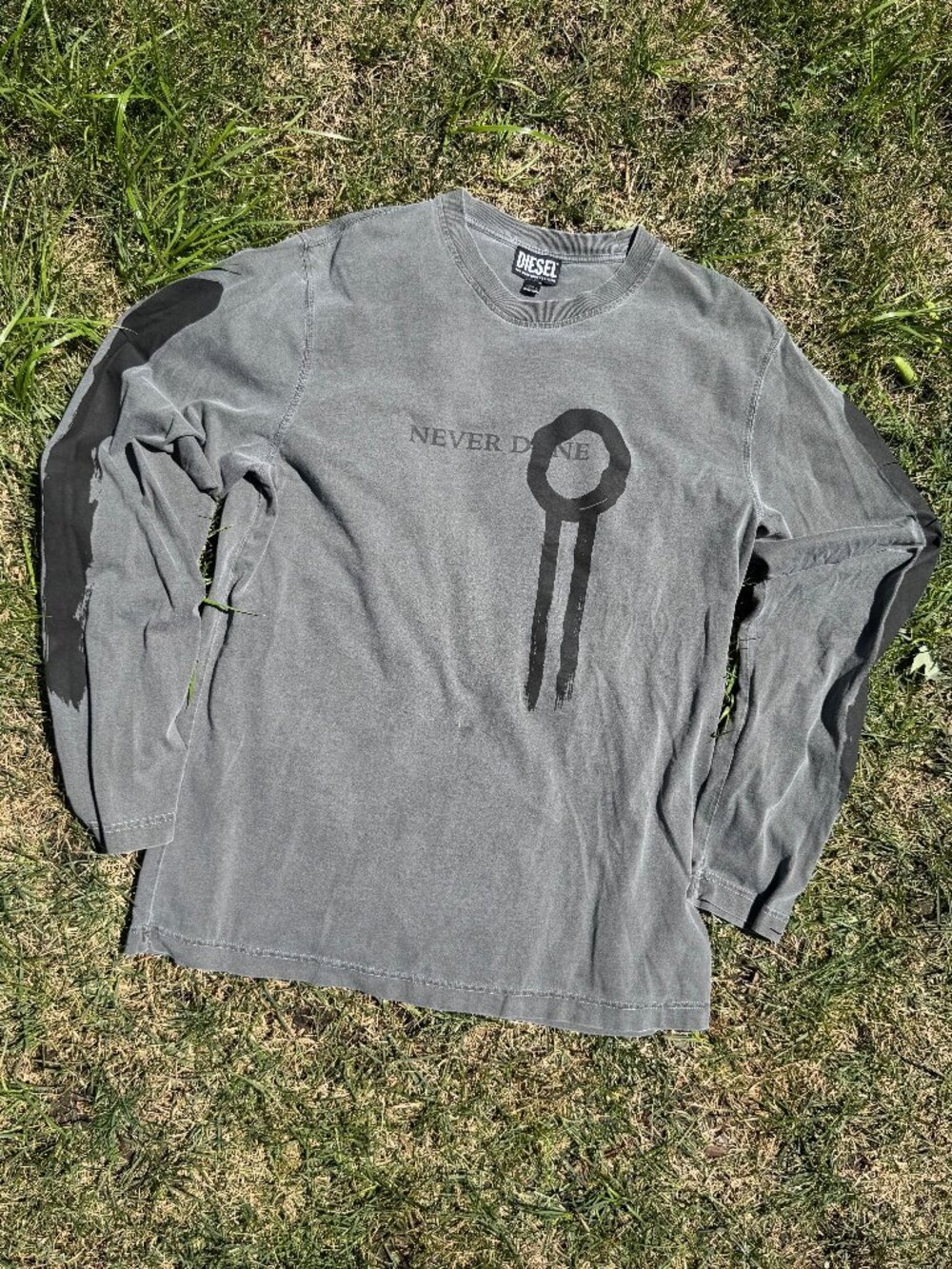 Diesel - Never Done LS Shirt (Men's) - Black